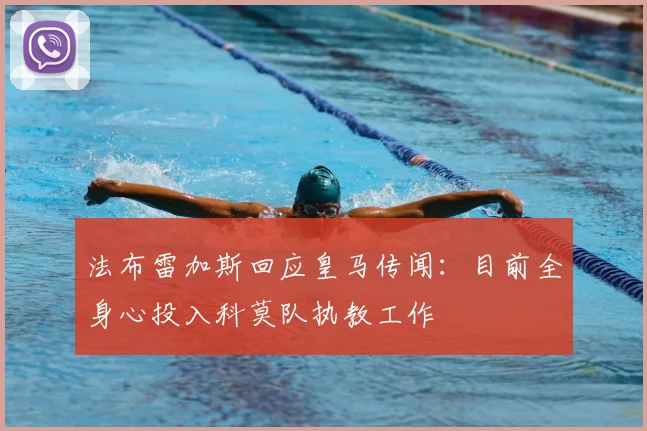 法布雷加斯回应皇马传闻:目前全身心投入科莫队执教工作